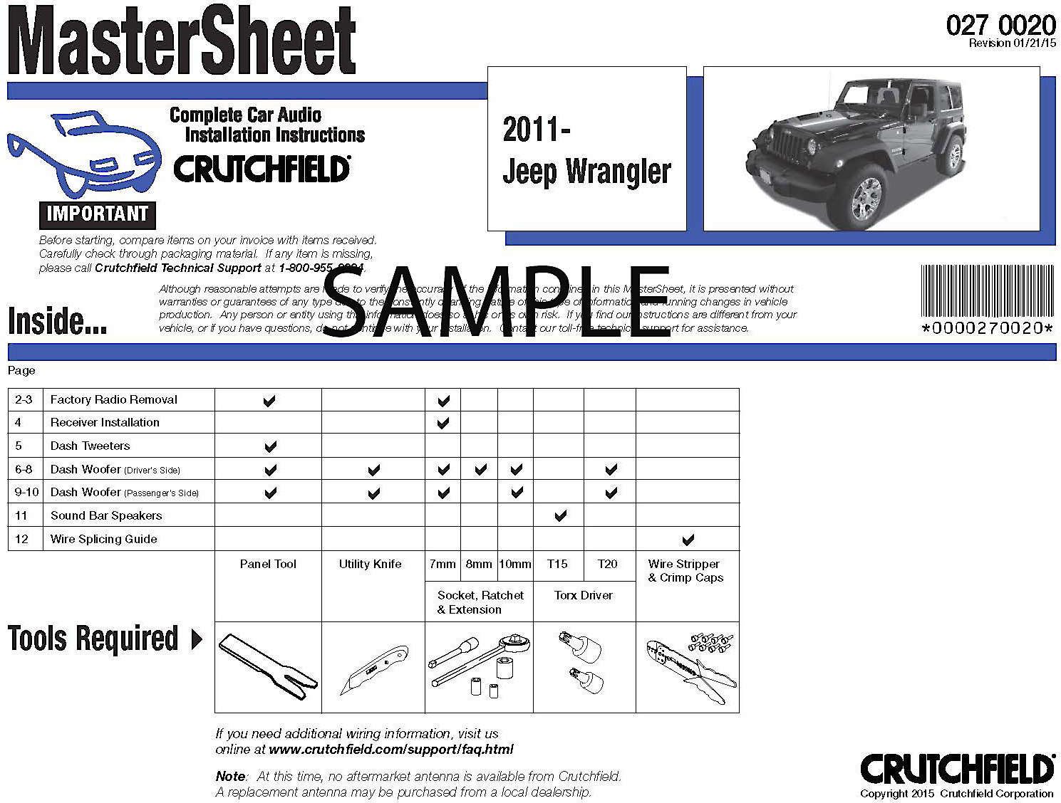 Crutchfield Mastersheet Toyota Pdf Download
